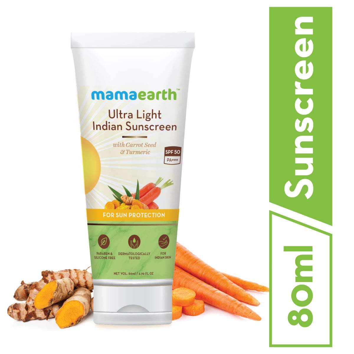  Mamaearth Ultra Light Indian Sunscreen 