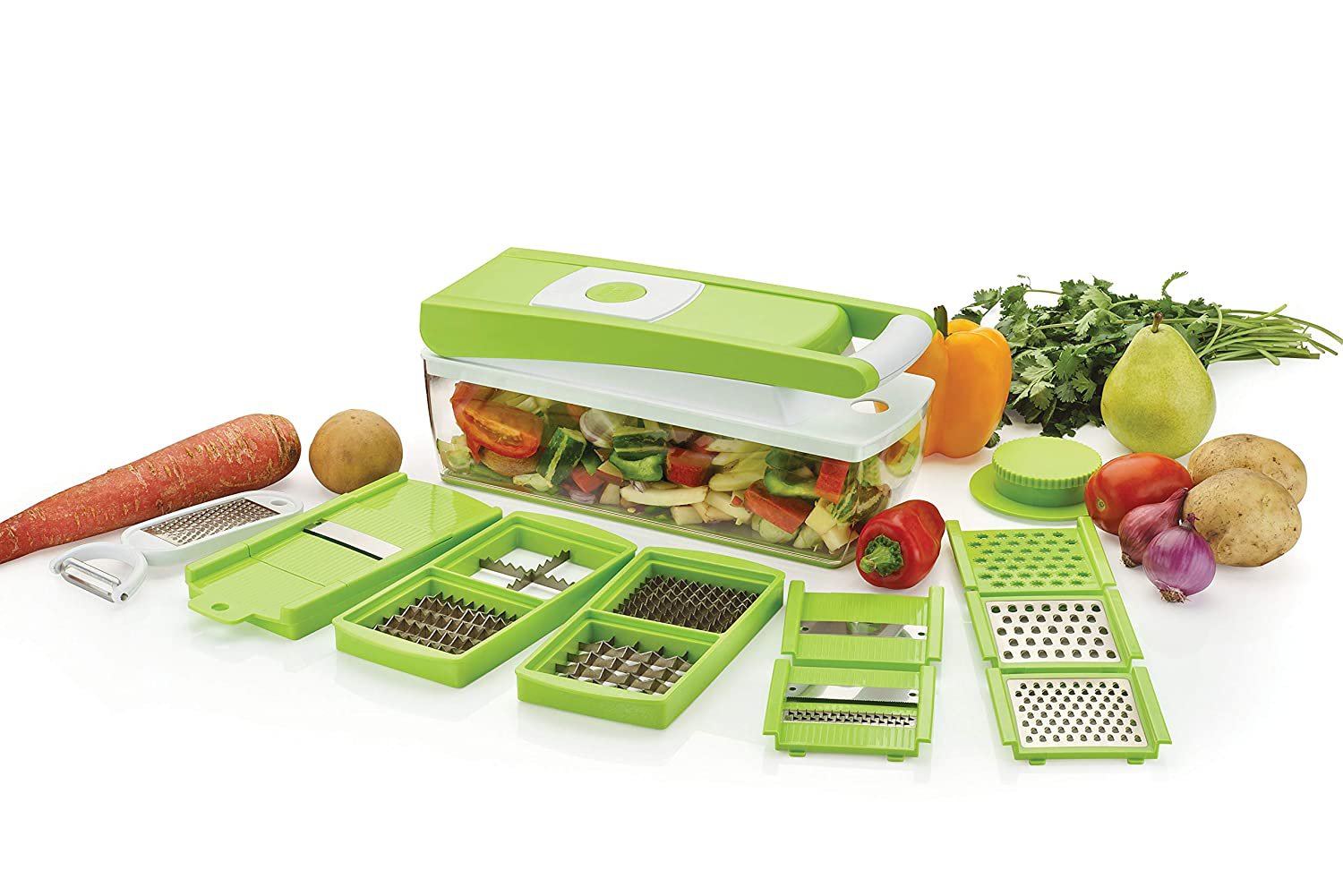 Multipurpose Vegetable and Fruit Chopper Cutter Grater Slicer