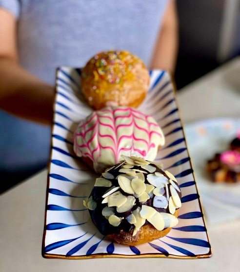 Donoughts on a plate