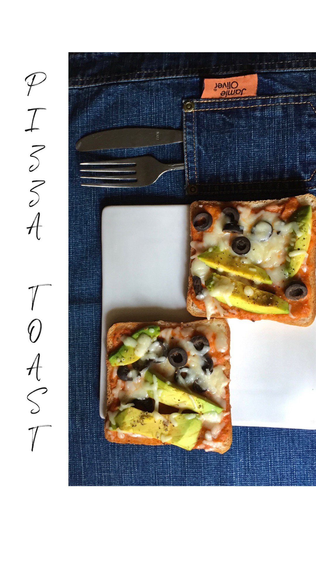 Avocado Pizza Toast