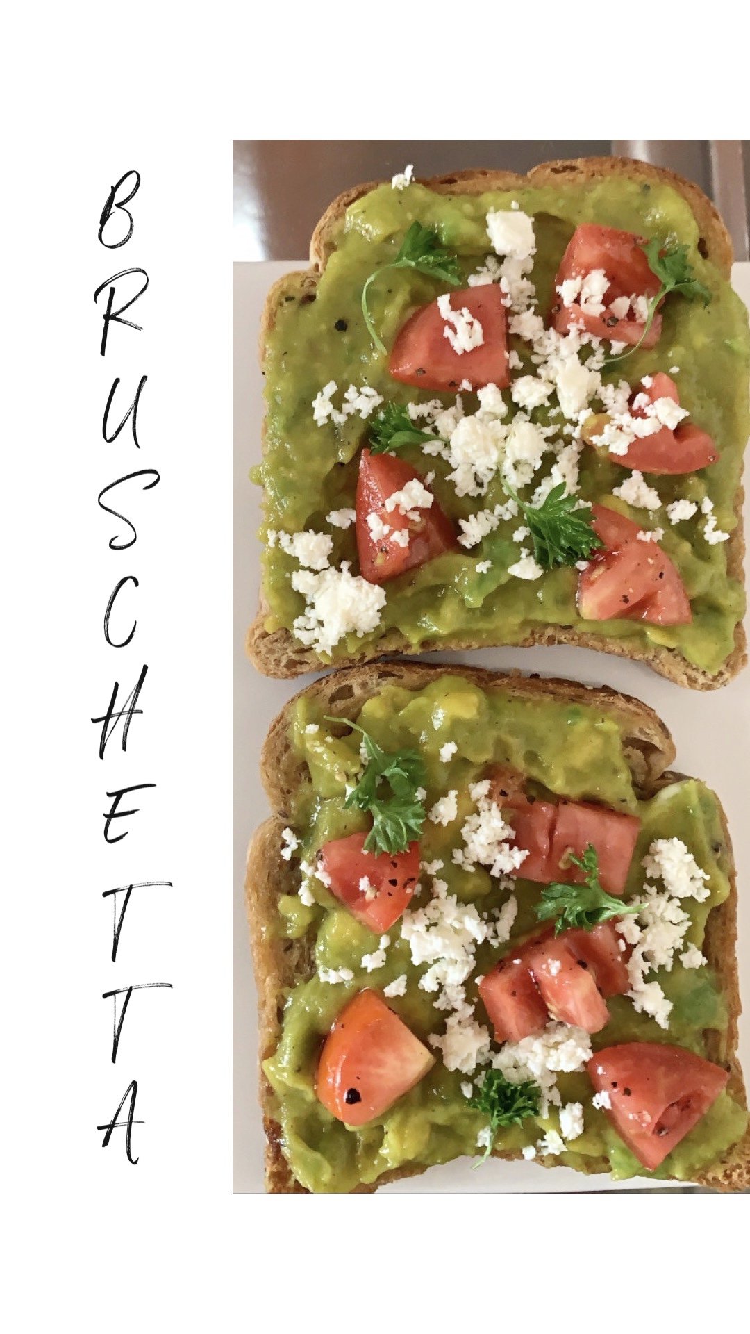 Avocado Bruschetta