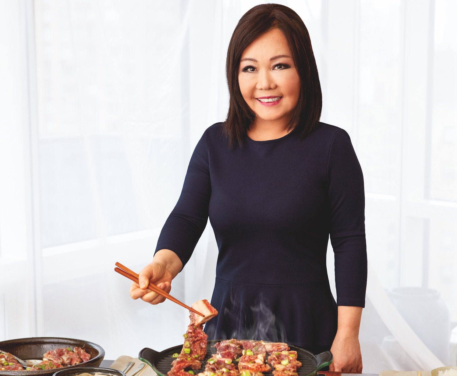 A still from Maangchi Youtube channel