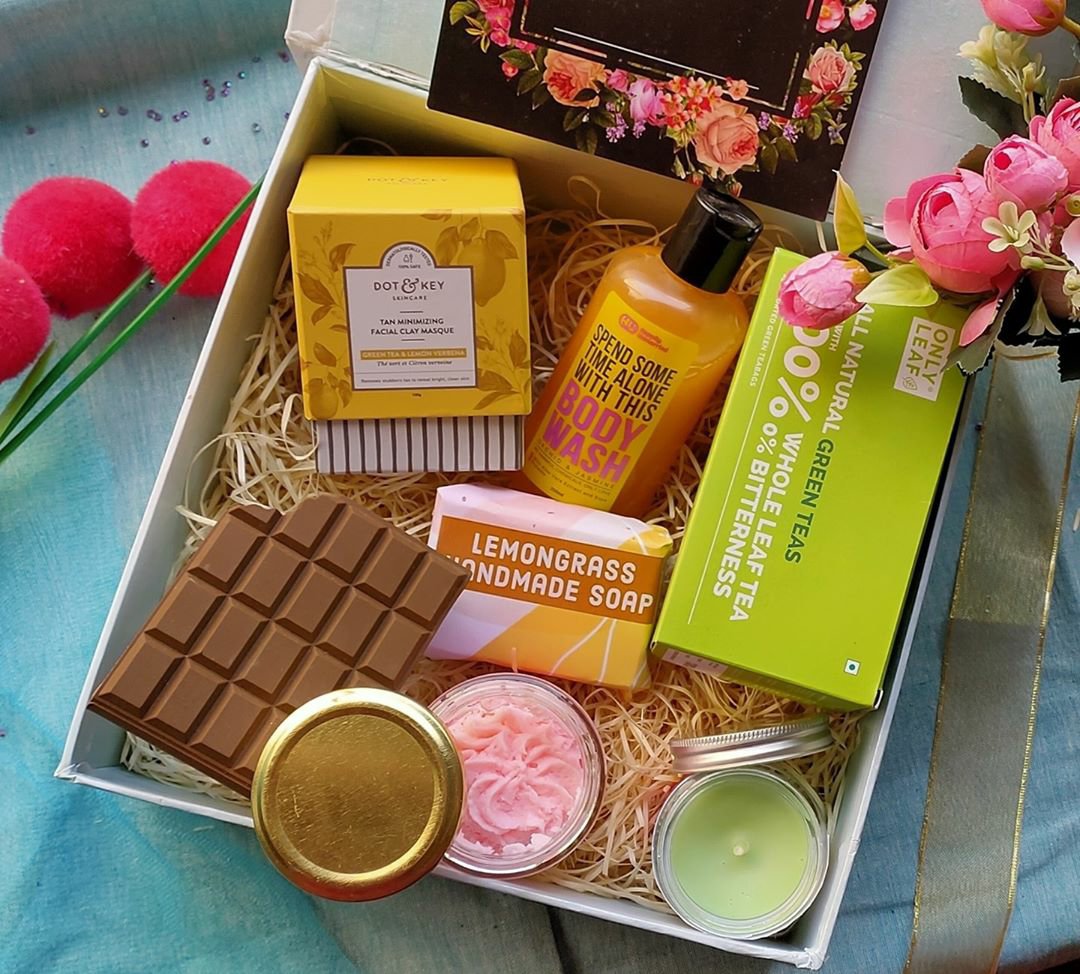 Dot and Key gift hamper