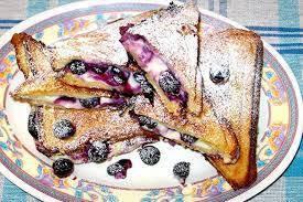 Blueberry Jaffles