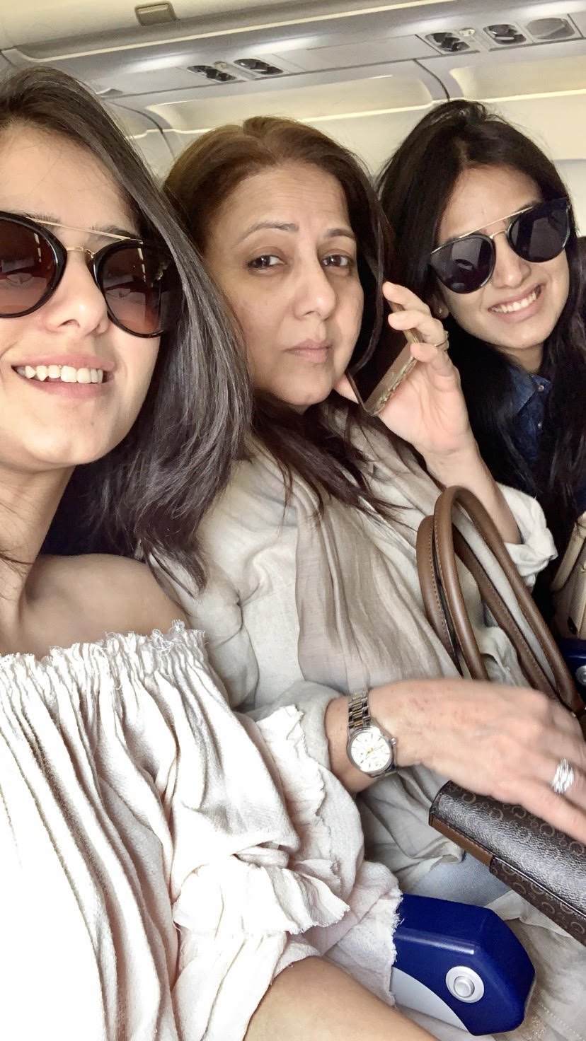 Mother and daughters