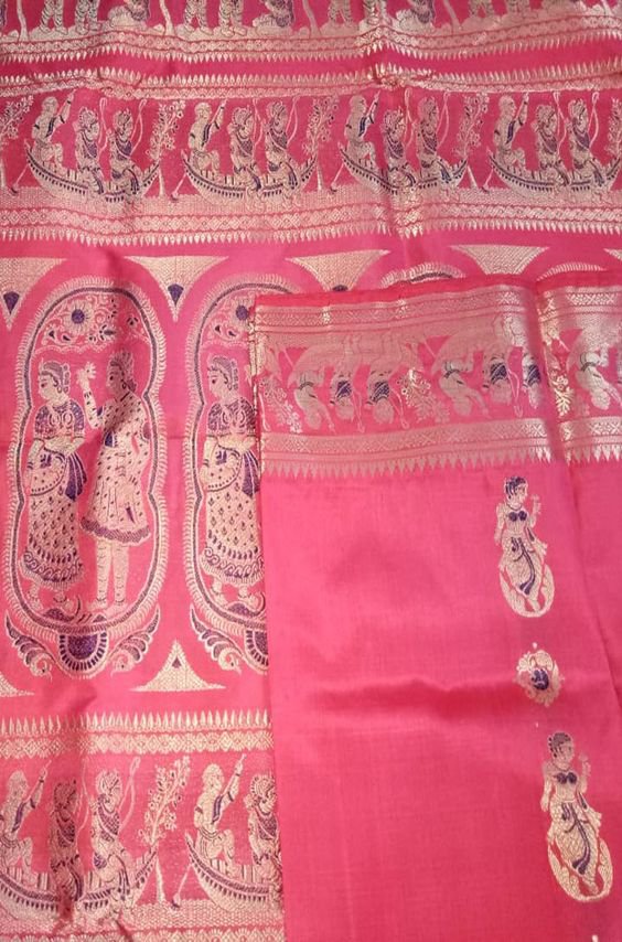 a silk saree